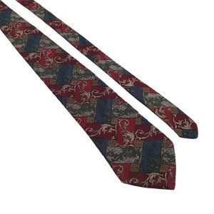 Buckingham Mens Necktie Designer Vintage Accessory Office Work Casual Dad Gift